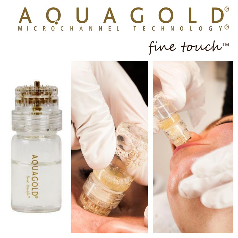 The Aquagold fine touch facial uses twenty 24-carat gold fine needles to deliver a micro infusion of a bespoke cocktail of ingredients, tailored by your clinician for your personal skin goals.